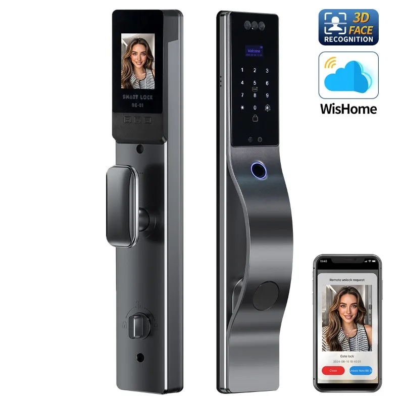 Smart Door Lock Wifi - Dijital Akıllı Kapı Kilidi, WiFi Uygulamasıyla