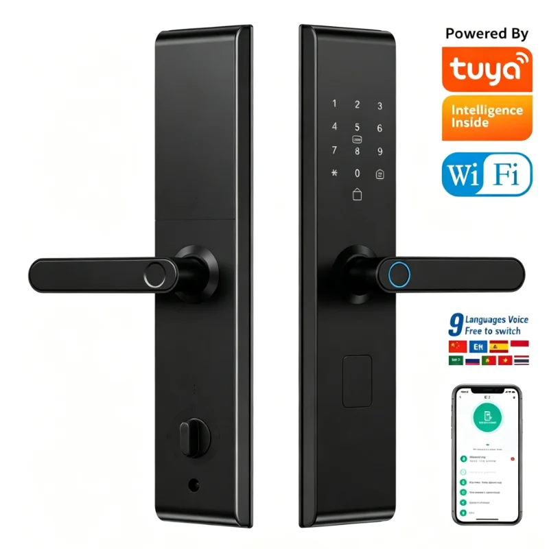 Smart Door Lock Wifi - Tuya WiFi Akıllı Elektronik Kapı Kilidi,