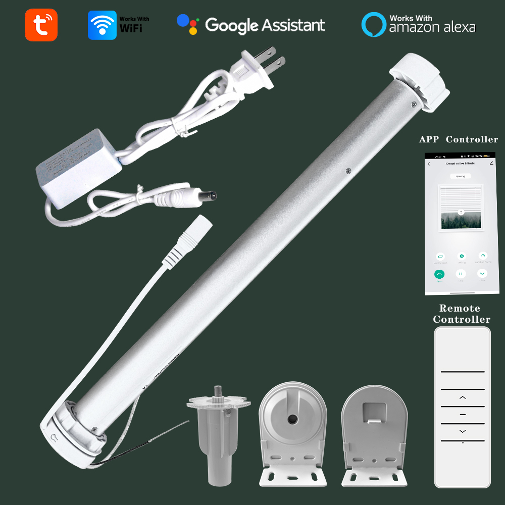 Smart Home Automation Kit - Tuya WiFi Mini Motorlu Stor Perde