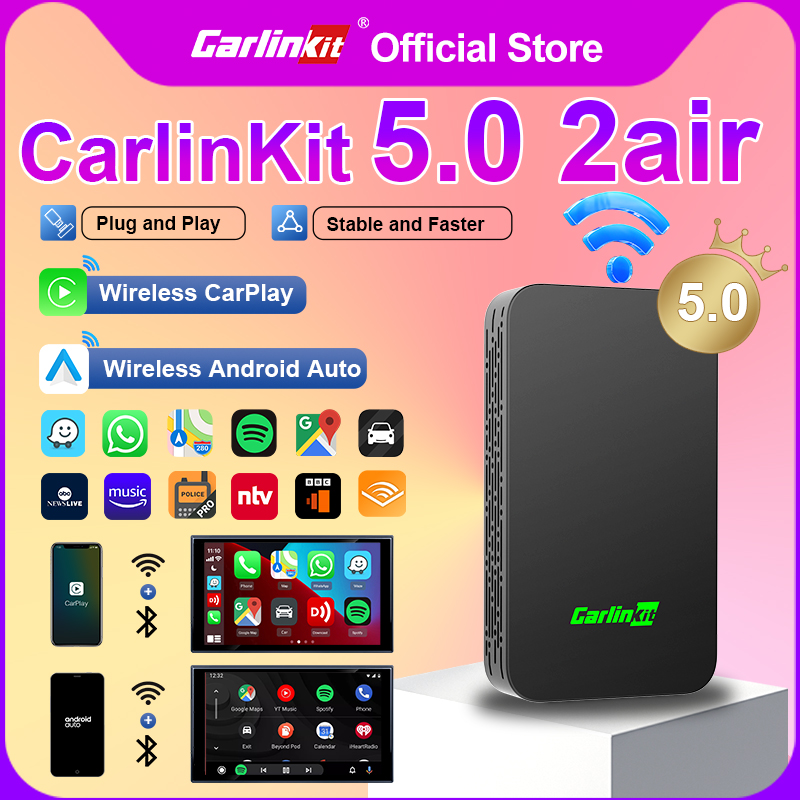 Wifi Smart Plug - CarlinKit 5.0 Kablolu - Kablosuz Android