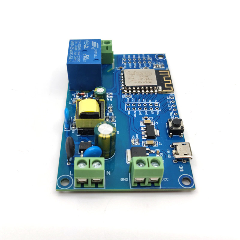Esp8266 Relay Module - AC/DC Güç Kaynağı ESP8266 WIFI Tek