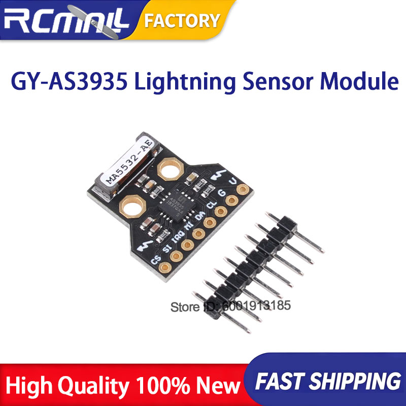 Sensor Kit Arduino - GY-AS3935 Yıldırım Dedektörü Sensör Modülü, Arduino