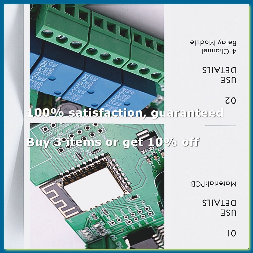 Esp8266 Relay Module - ESP8266 Kablosuz WIFI 4 Kanallı Röle