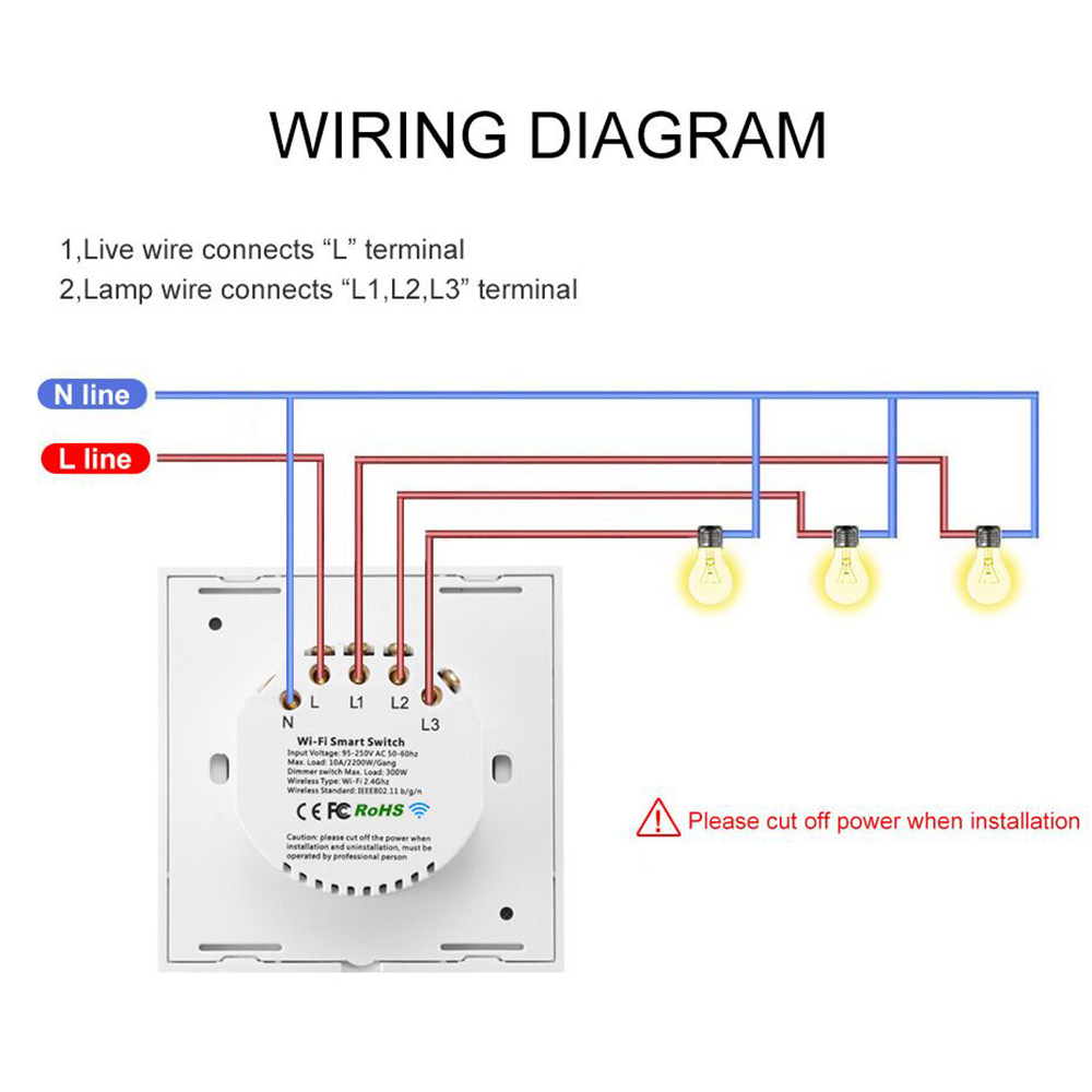WiFi Akıllı Anahtar, Kablosuz  - Smart Light Switch Wifi incelemesi ve fiyatı