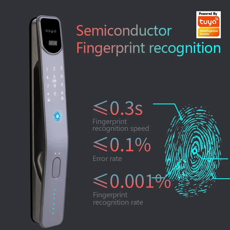 Wi-Fi ile Yüz Tanıma Özelliğin - Smart Door Lock Wifi incelemesi ve fiyatı