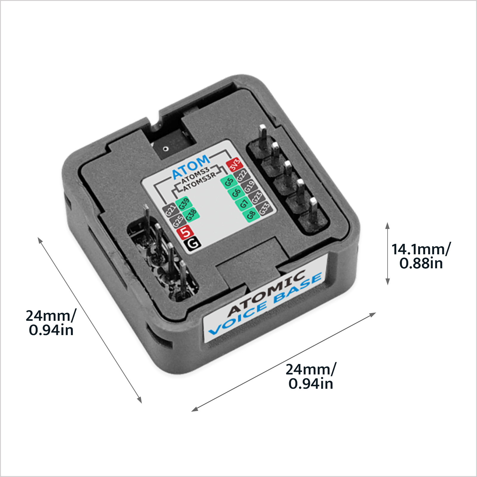 M5Stack Resmi Atomik Ses Taban - Electronics Project Kit incelemesi ve fiyatı