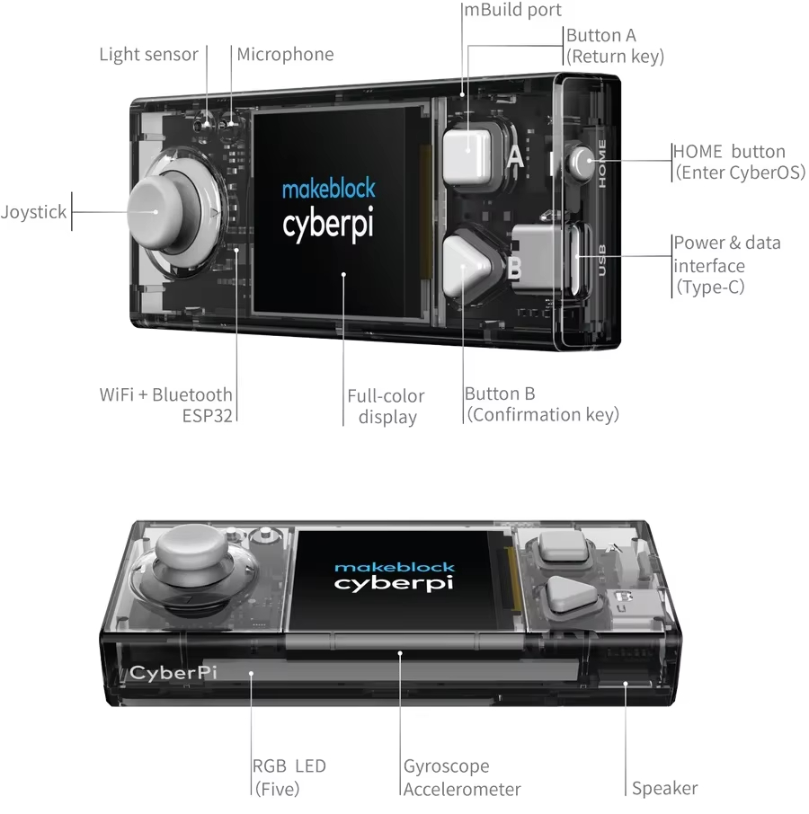 Makeblock CyberPi Go Kiti Yeni - Iot Kit Beginner incelemesi ve fiyatı