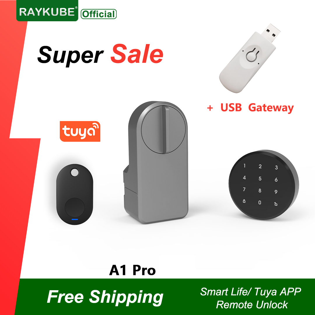 RAYKUBE A1 Pro Tuya BEL Akıllı - Smart Door Lock Wifi incelemesi ve fiyatı