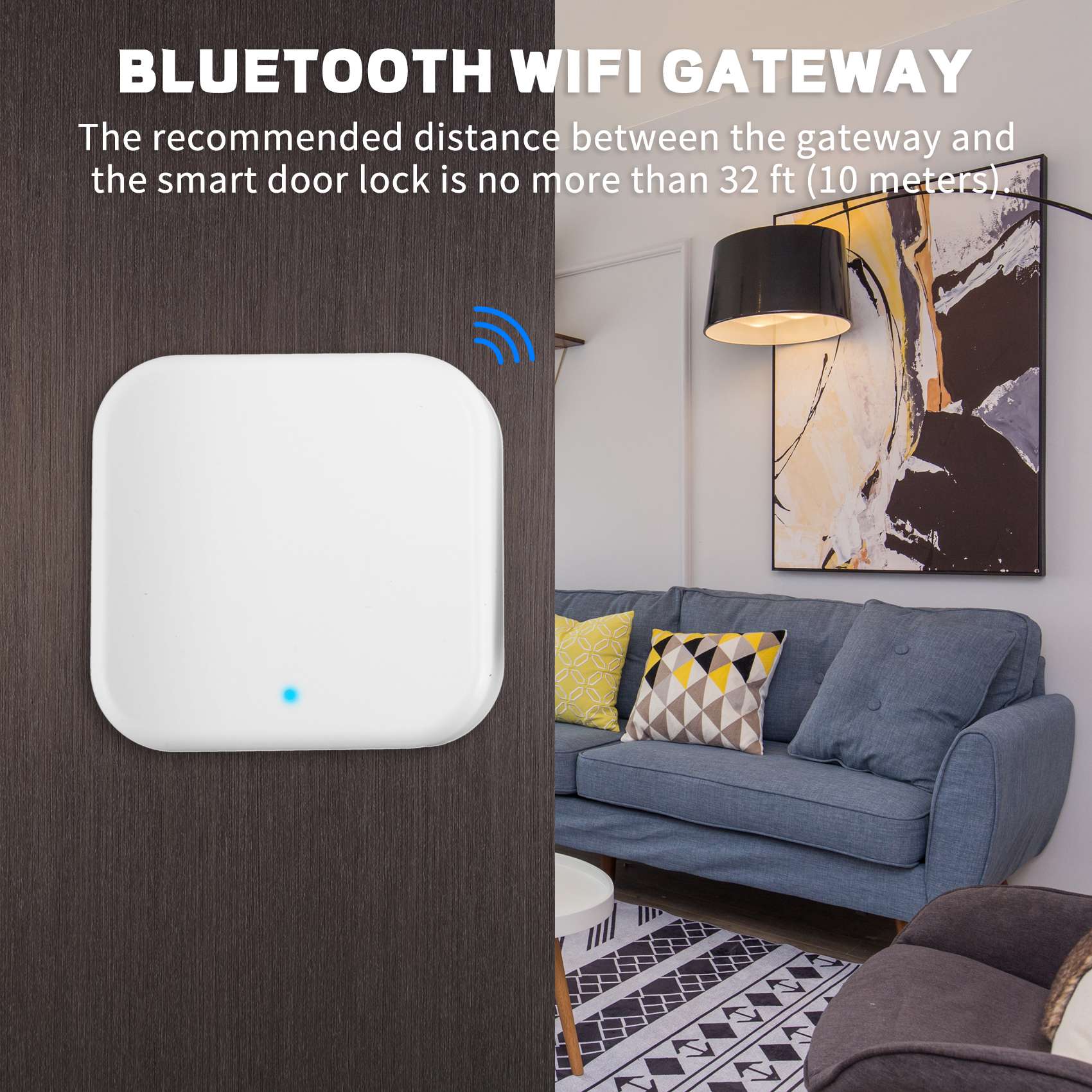 Bluetooth Wifi Ağ Geçidi Parma - Smart Door Lock Wifi incelemesi ve fiyatı