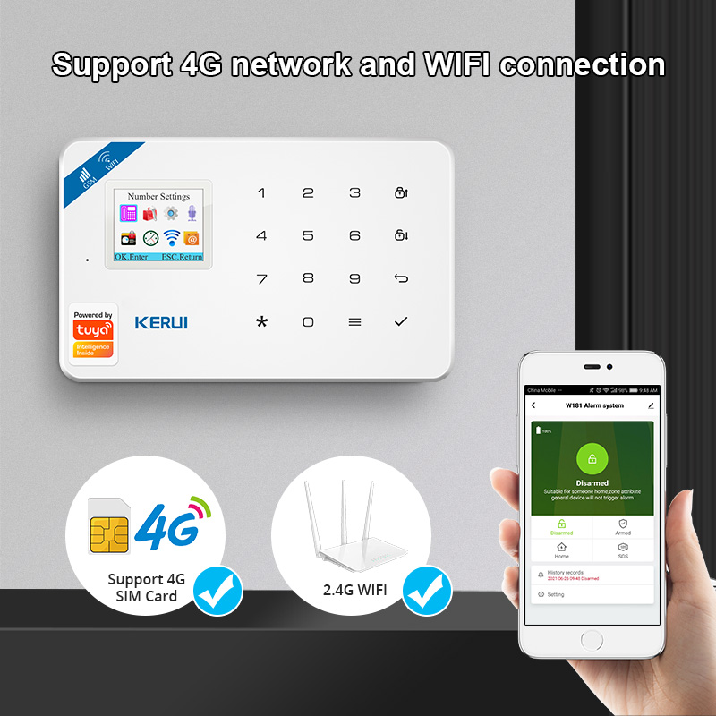 KERUI Güvenlik Alarm Sistemi K - Smart Home Automation Kit incelemesi ve fiyatı