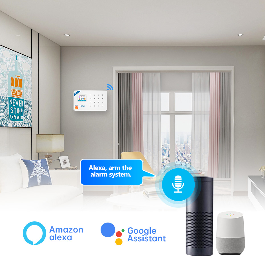 KERUI Güvenlik Alarm Sistemi K - Smart Home Automation Kit incelemesi ve fiyatı