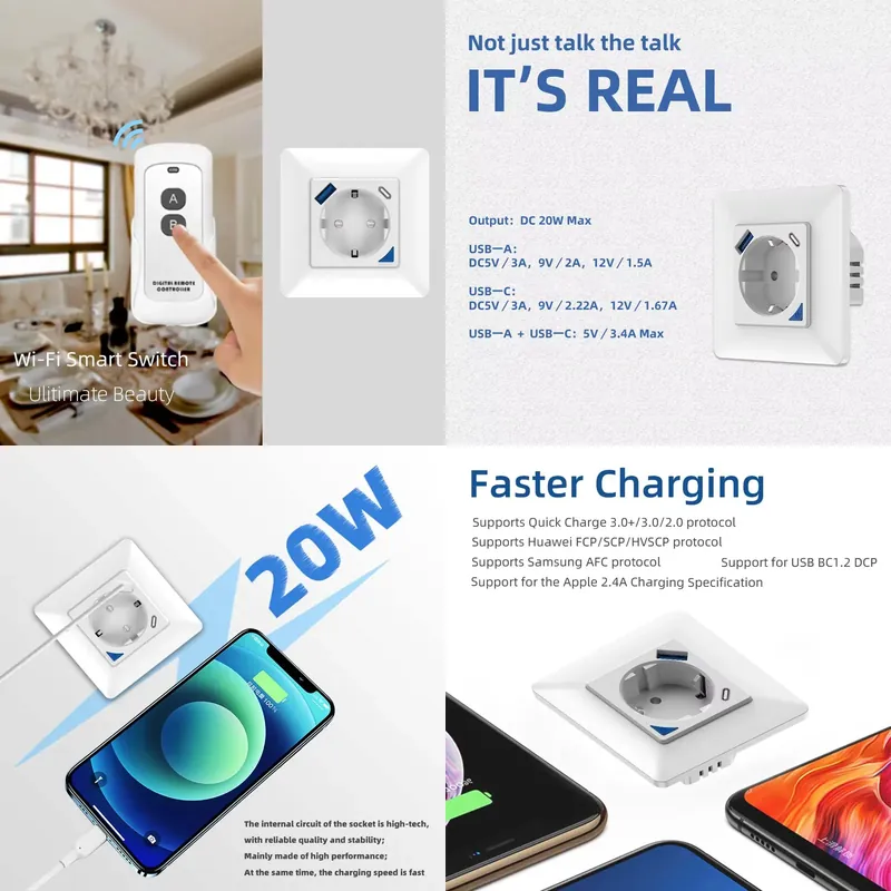 Akıllı Uzaktan Kumandalı EU St - Wifi Smart Plug incelemesi ve fiyatı