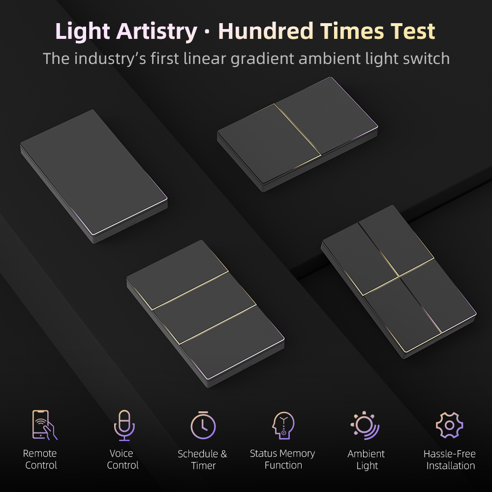 AVATTO 1/2/3/4 Düğmeli WiFi Ak - Smart Light Switch Wifi incelemesi ve fiyatı