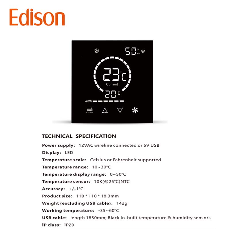 Esnek PVC Akıllı Klima Kontrol - Wifi Thermostat incelemesi ve fiyatı
